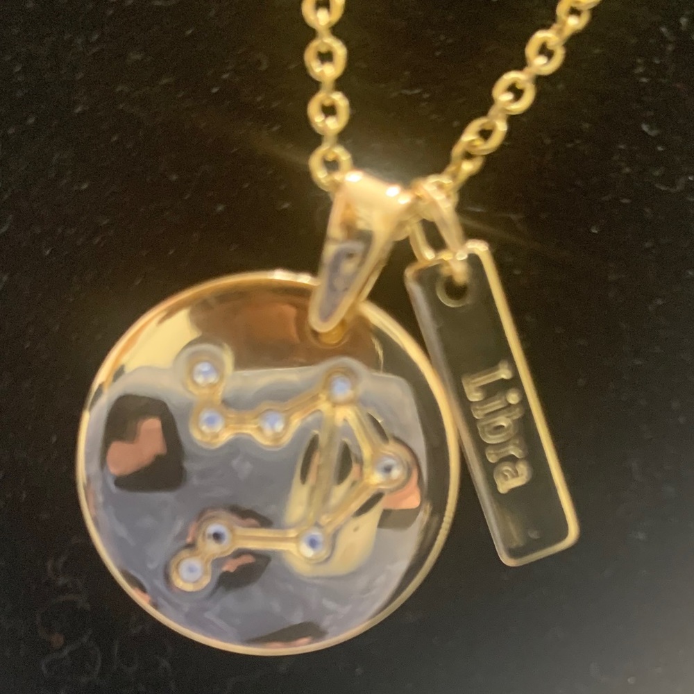 Fab Gold Zodiac Necklace